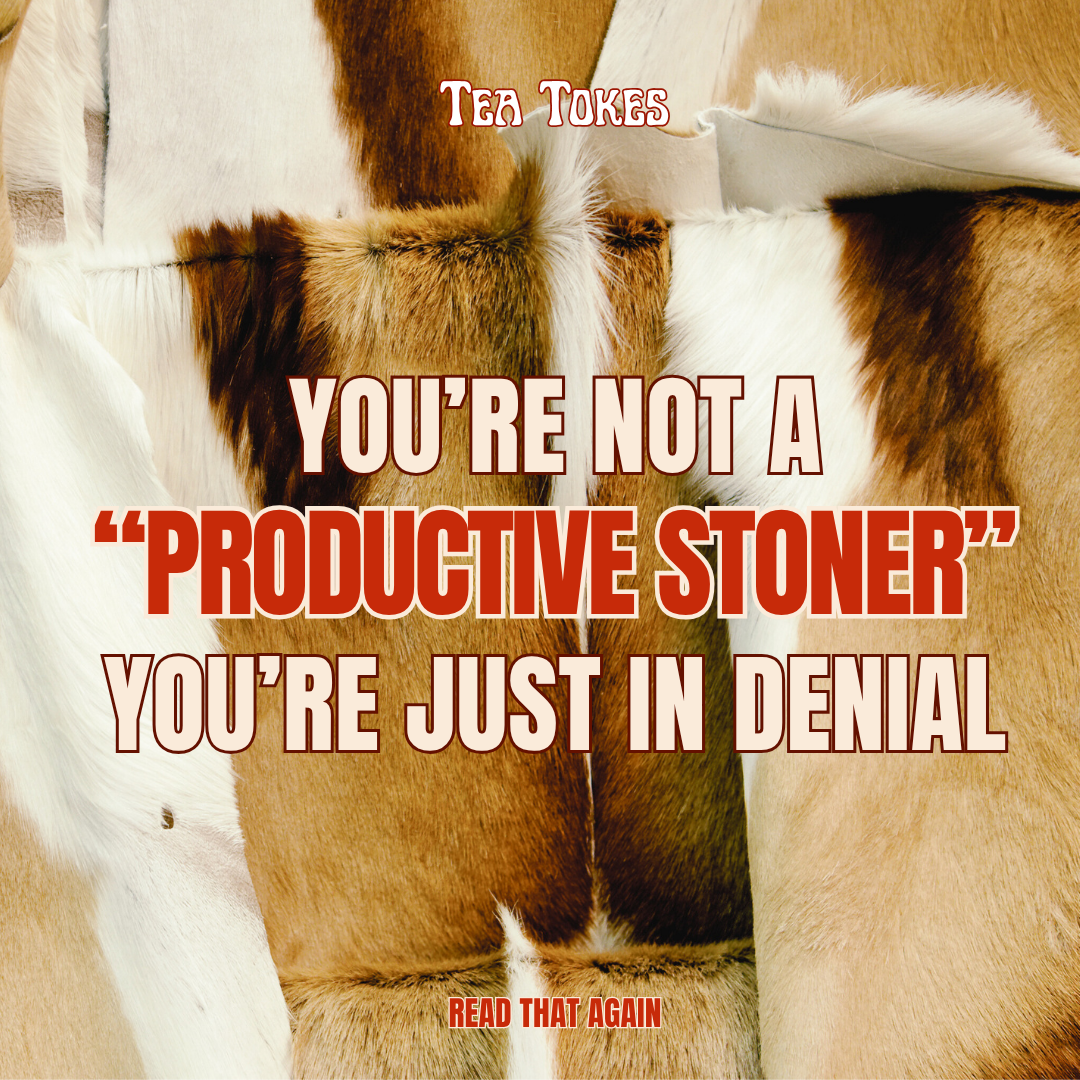 Smoke Signals : The Ultimate Lie of being a "Productive Stoner"