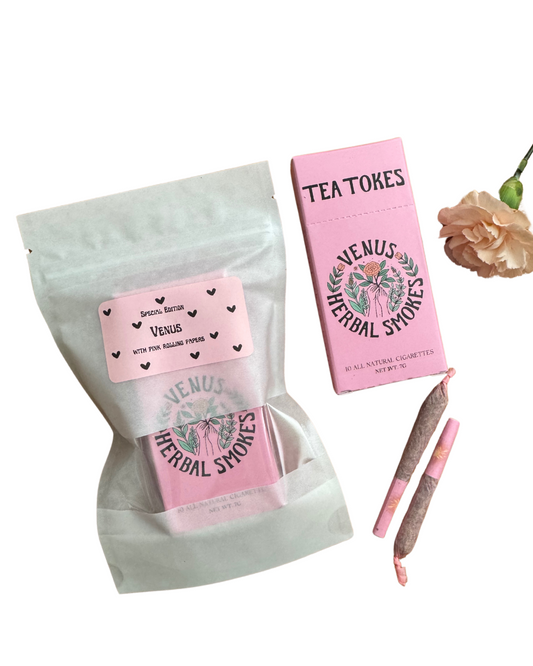 Spicy Venus - Pink Rolling Papers - Valentine's Day Herbal Cigarettes