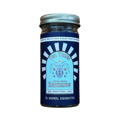 'Aquarius' Zodiac Tea Tokes