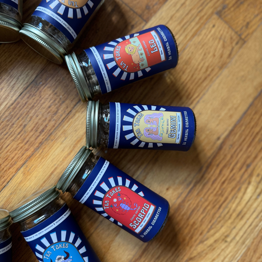 'Aquarius' Zodiac Tea Tokes
